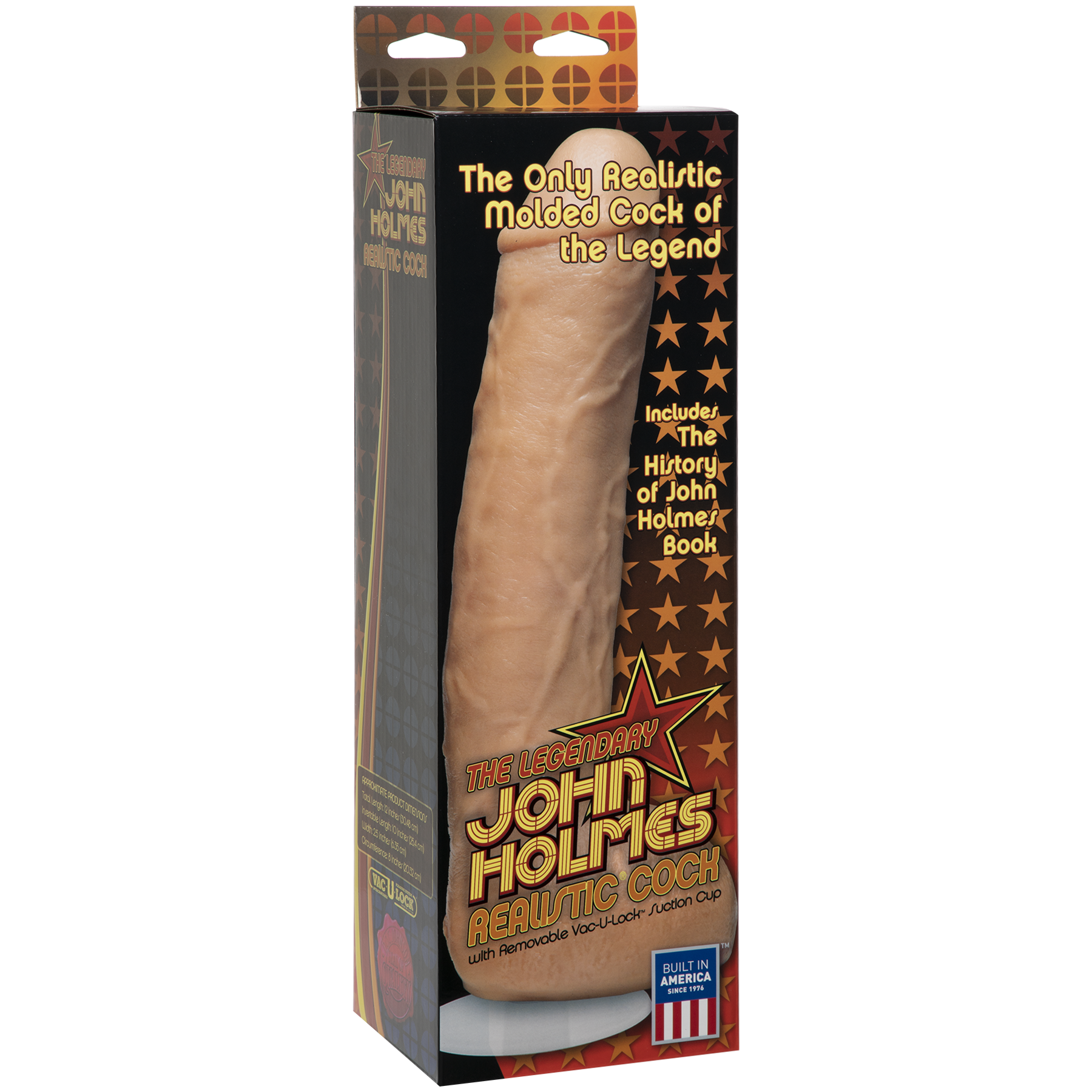 Signature Cocks Legendary John Holmes Realistic Cock 9.5in