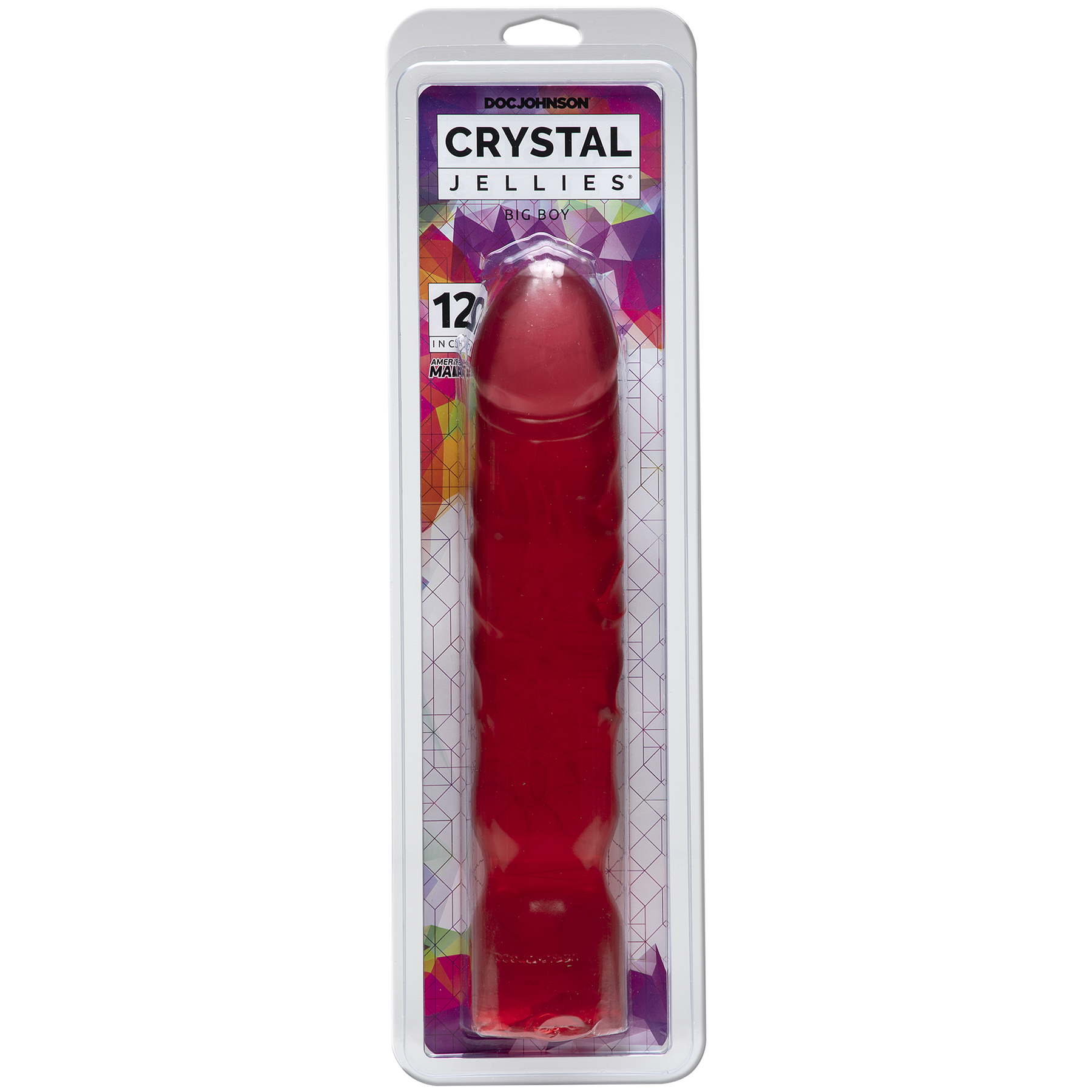 Crystal Jellies Big Boy Dildo 12in