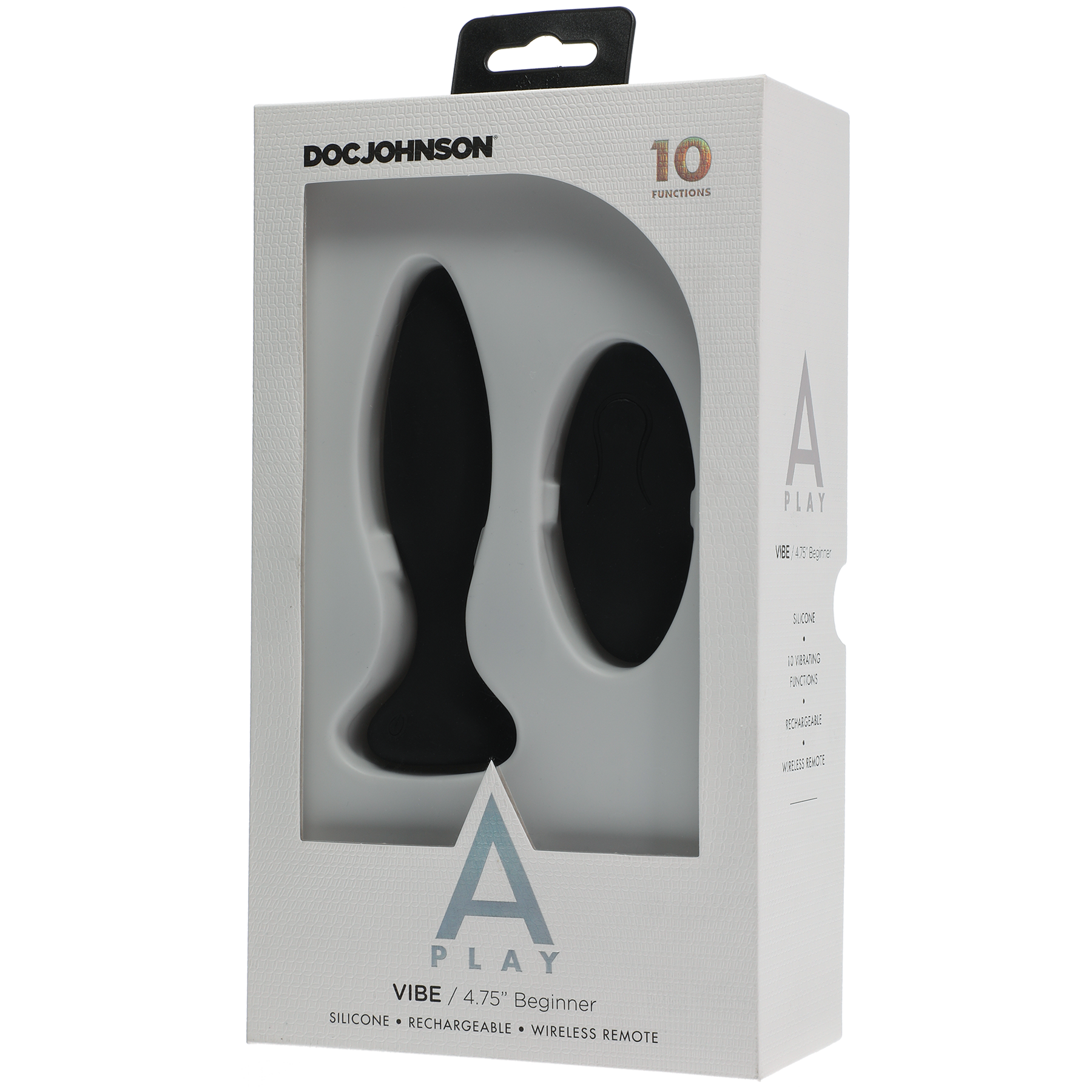 Doc Johnson A-Play Vibe Beginner Anal Plug with Remote Control