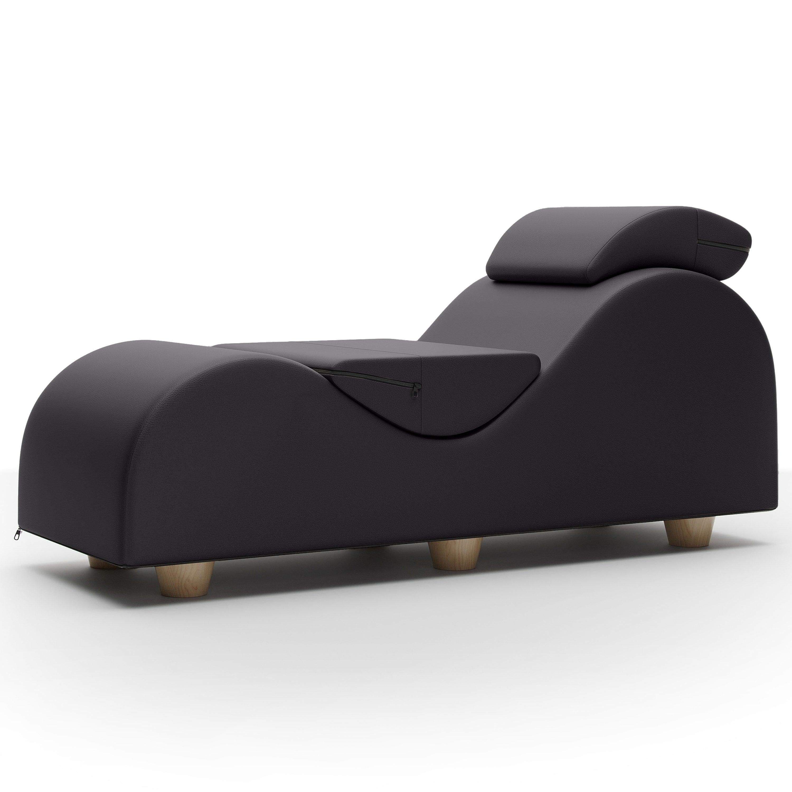 Liberator Esse Lounger II Luxurious Lounger w/ Wood Feet