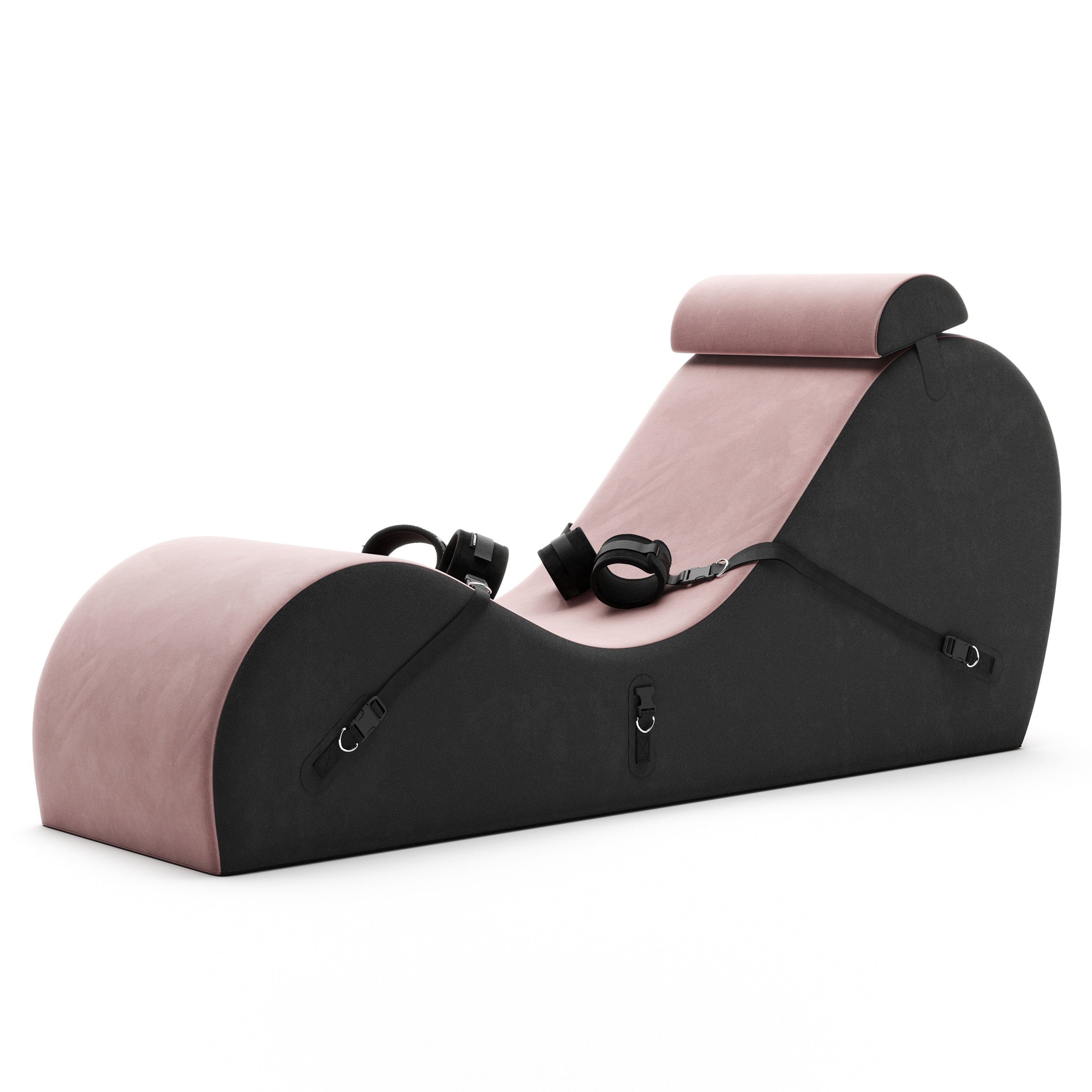 Liberator Cello Chaise Valkyrie Edition - Velvish/Microloop with Microfiber Cuff Kit, Microvelvet