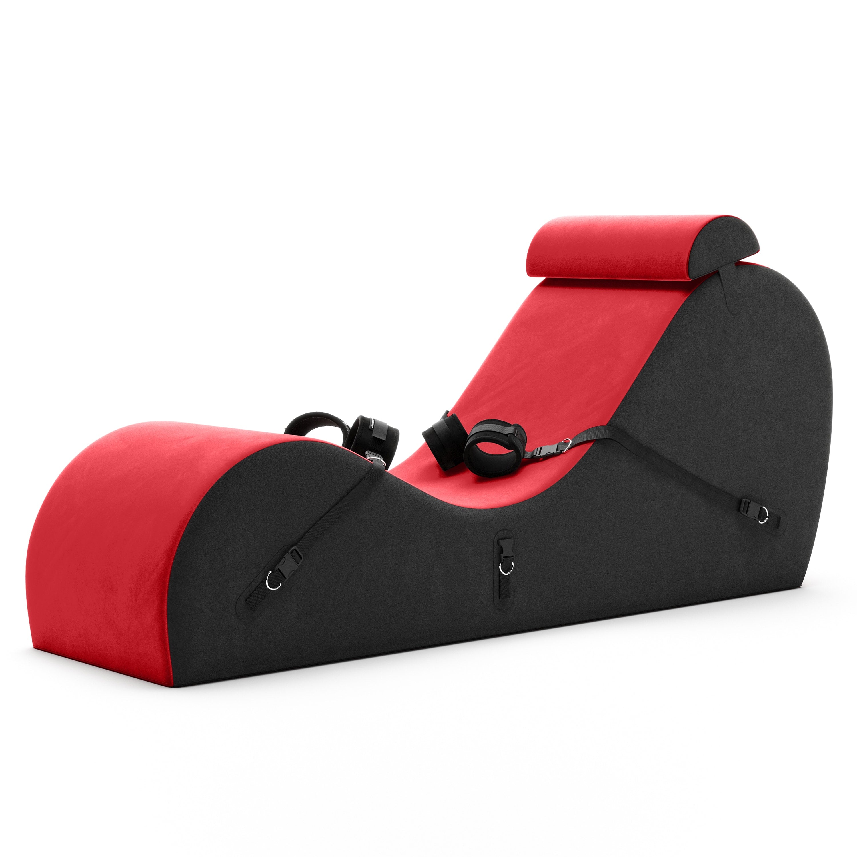 Liberator Cello Chaise Valkyrie Edition - Velvish/Microloop with Microfiber Cuff Kit, Microvelvet