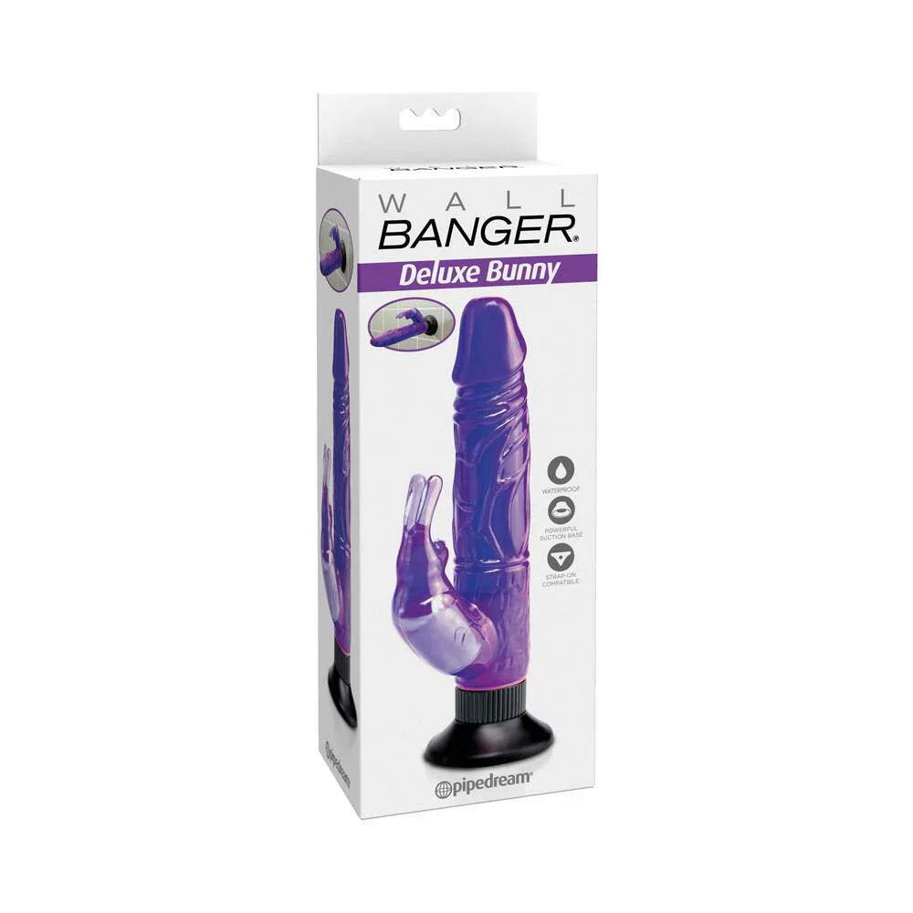 Pipedream Waterproof Wall Bangers Deluxe Bunny Realistic Rabbit Vibrator With Suction Cup