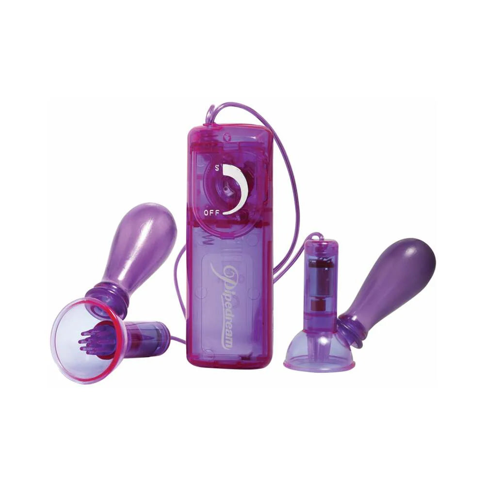 Pipedream Fetish Fantasy Series Vibrating Nipple Pumps with Remote