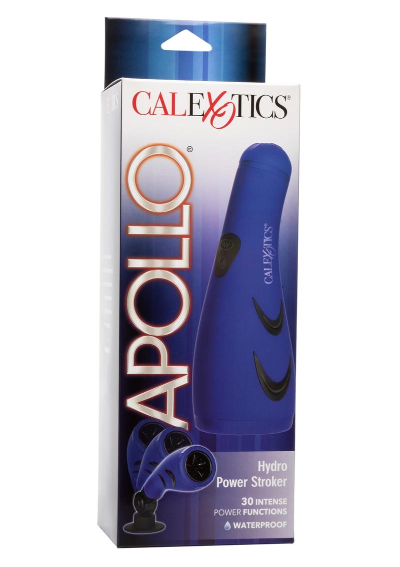 Apollo Hydro Power Stroker Silicone Masturbator Waterproof 9.25in