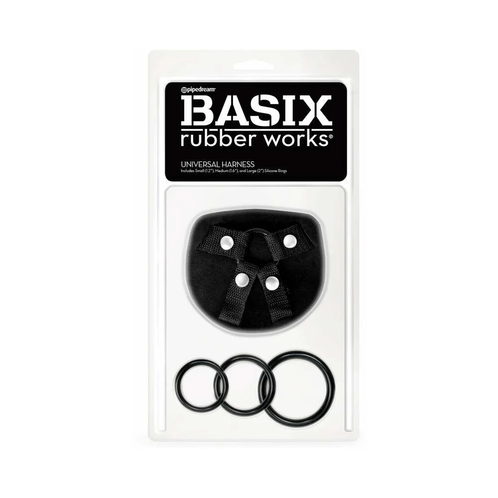 Pipedream Basix Rubber Works Universal Harness Regular Size