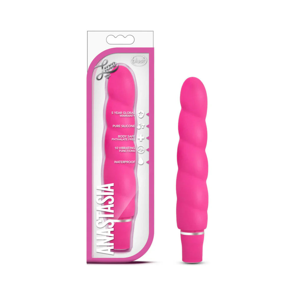 Blush Luxe Anastasia Silicone Slimline Vibrator