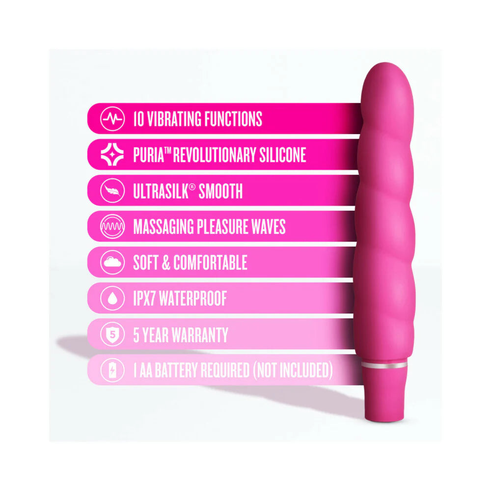 Blush Luxe Anastasia Silicone Slimline Vibrator