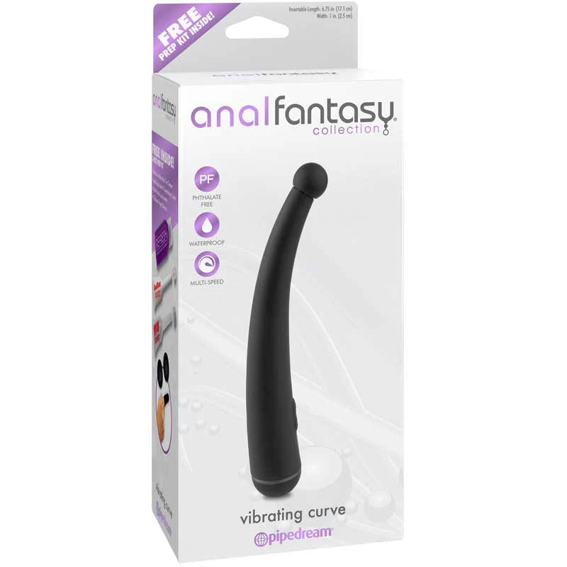 Pipedream Anal Fantasy Collection Vibrating Curve Prostate Massager