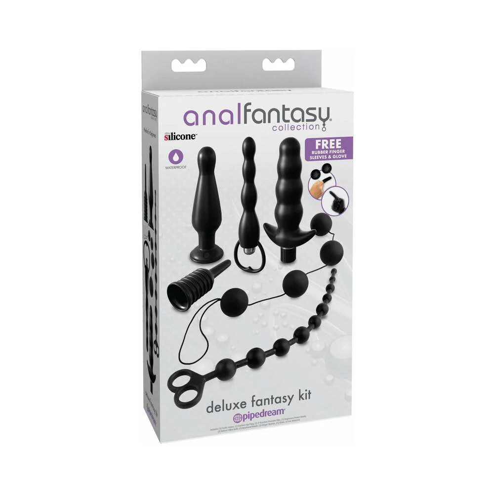 Pipedream Anal Fantasy Collection 6-Piece Silicone Deluxe Fantasy Kit