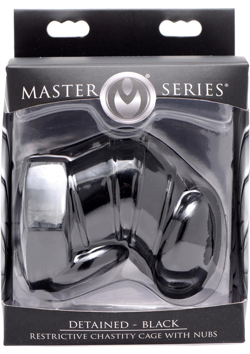 Master Series Detained Restrictive Chastity Cage