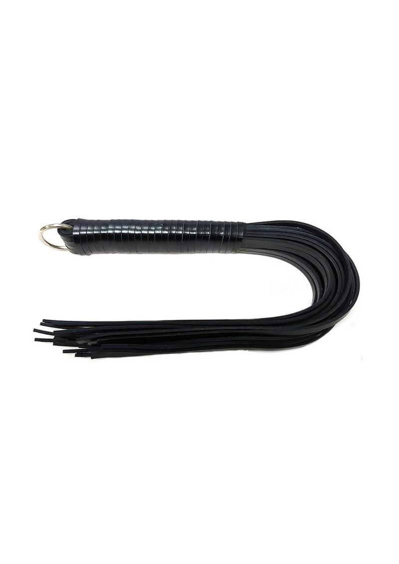 Rouge Leather Spiral Flogger