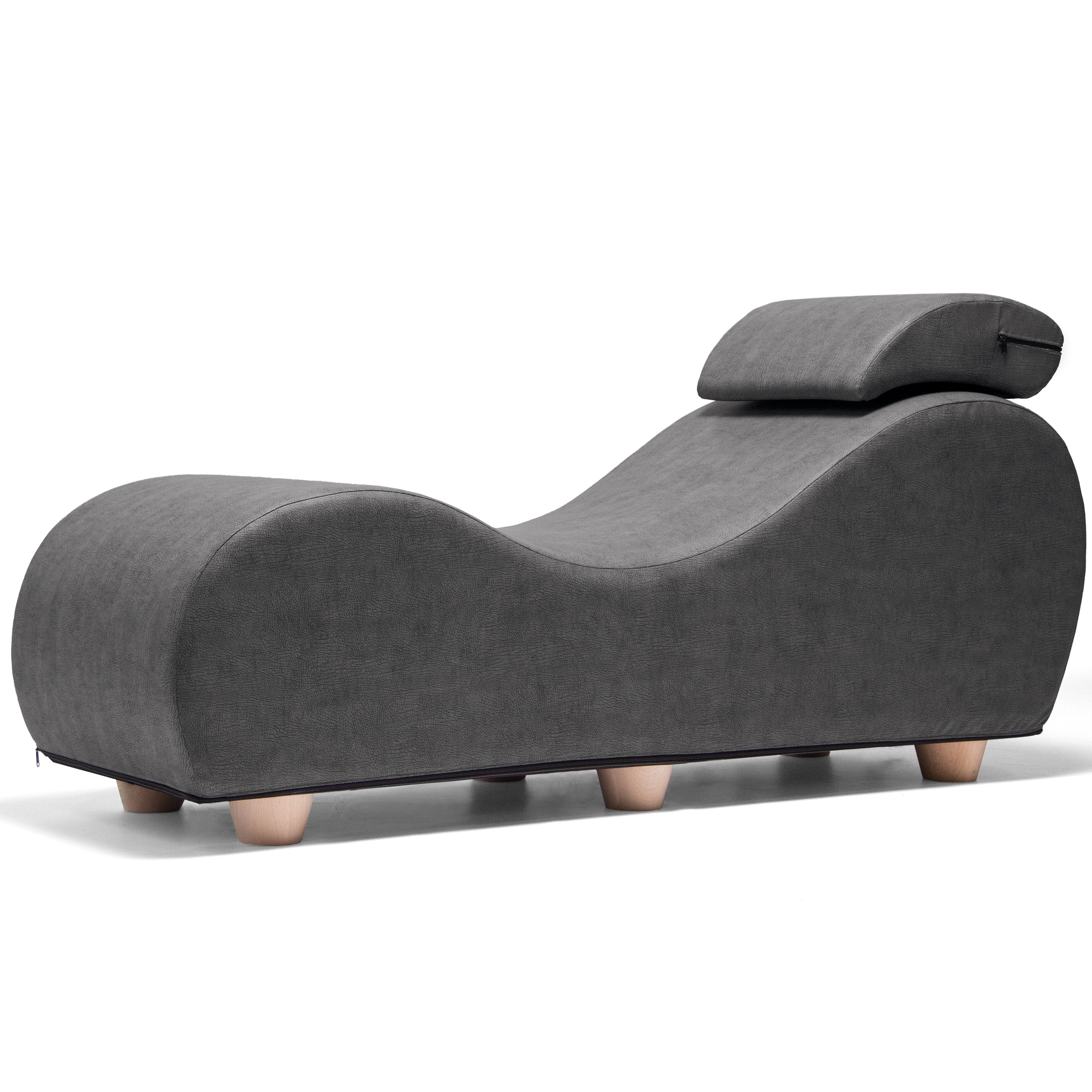 Liberator Esse Chaise II Luxurious Sex Chaise w/ Wood Feet