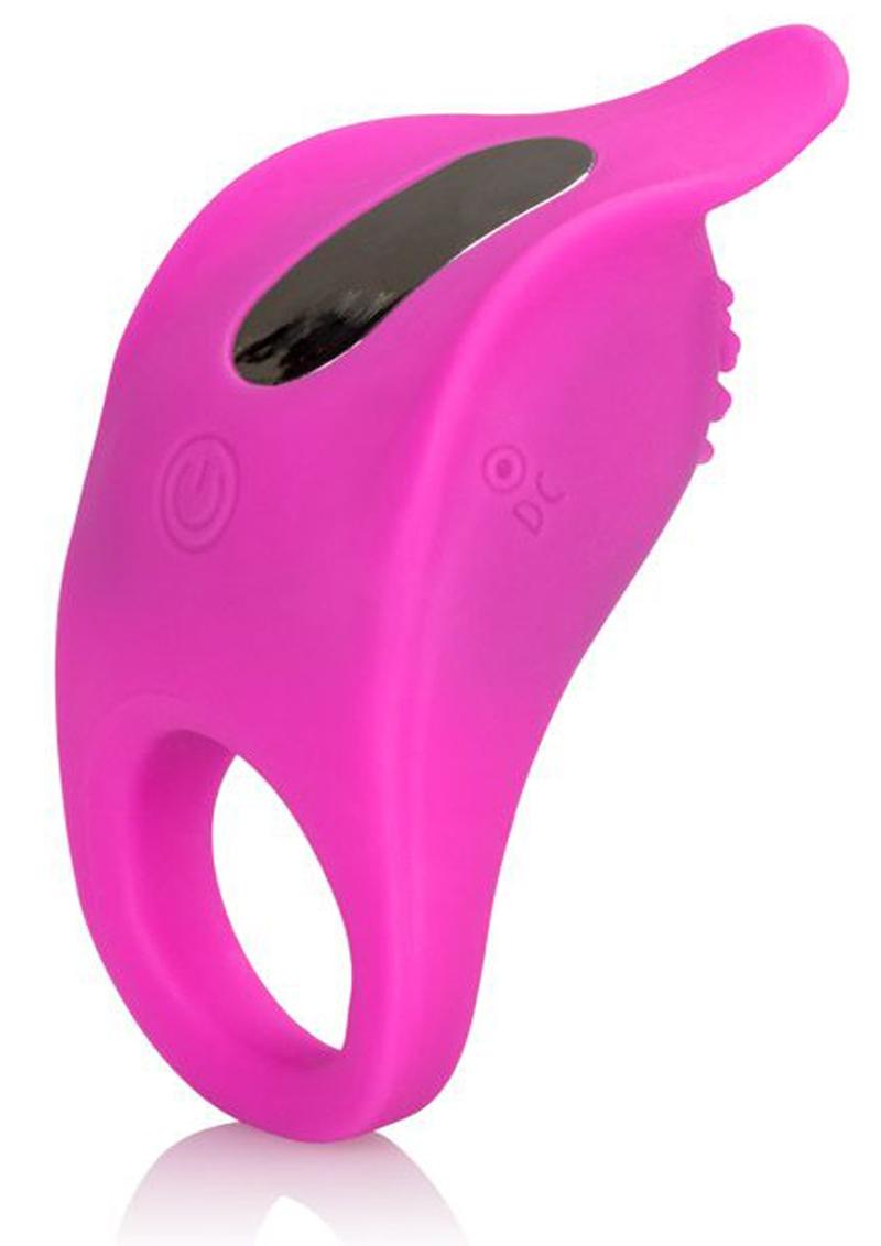 CalExotics Silicone Rechargeable Teasing Enhancer Cock Ring