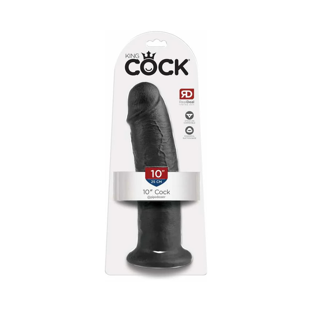 Pipedream King Cock 10 in. Cock Realistic Dildo With Suction Cup