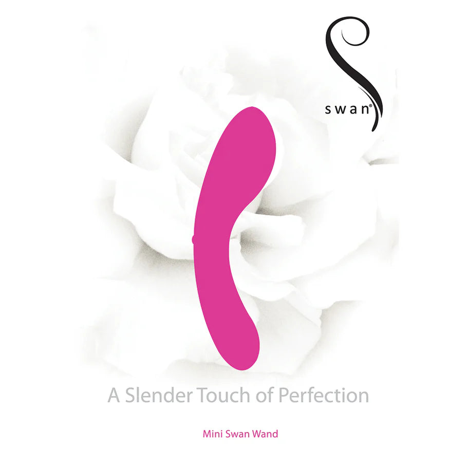 Swan Mini Swan Wand Rechargeable Silicone Vibrator