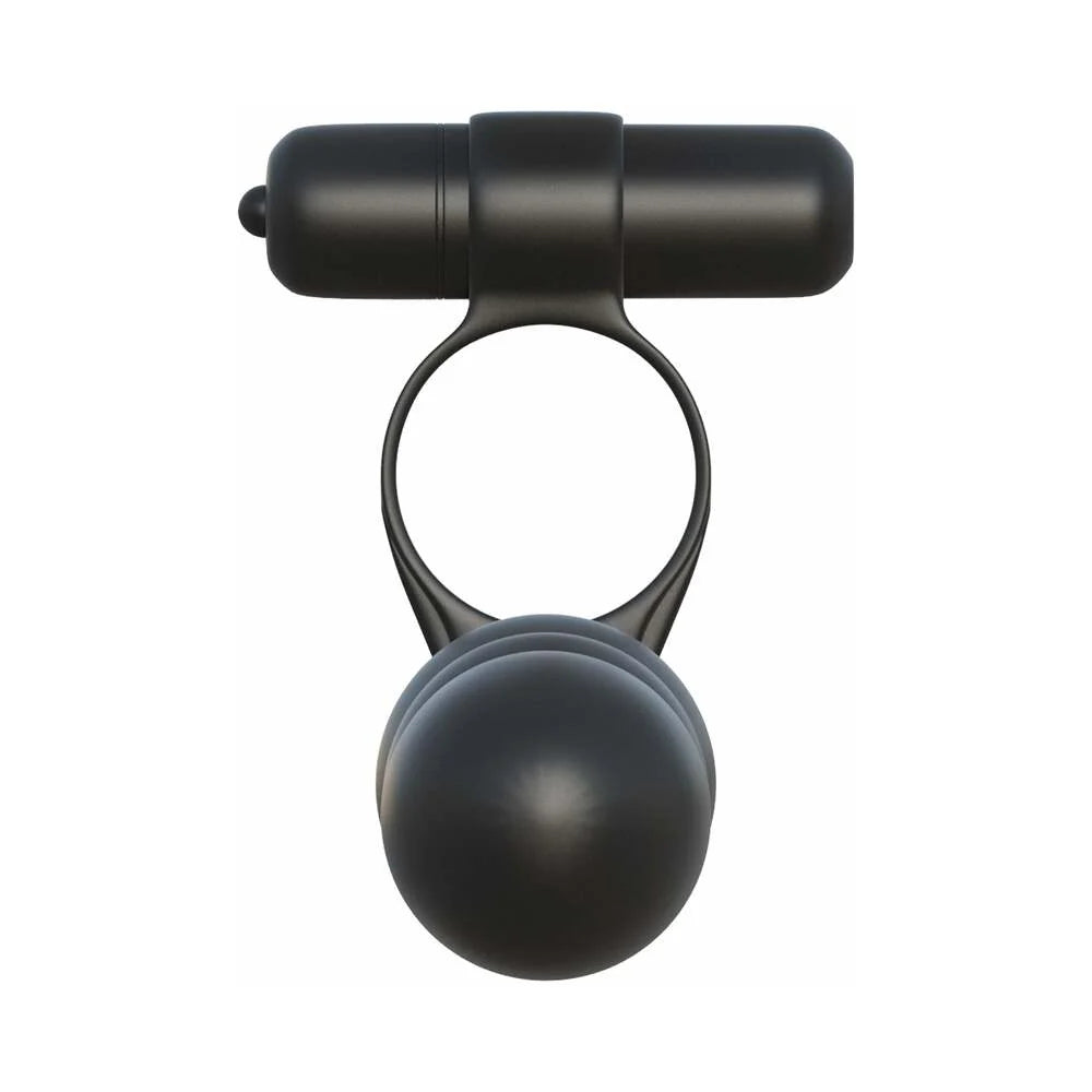 Pipedream Fantasy C-Ringz Posable Partner Double Penetrator Cock Ring with Bullet