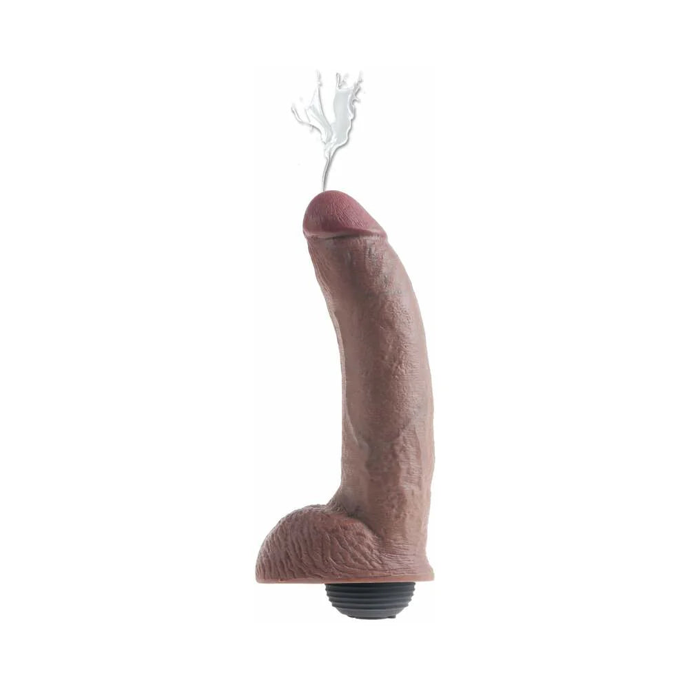 Pipedream King Cock 9 in. Squirting Cock With Balls Realistic Dildo