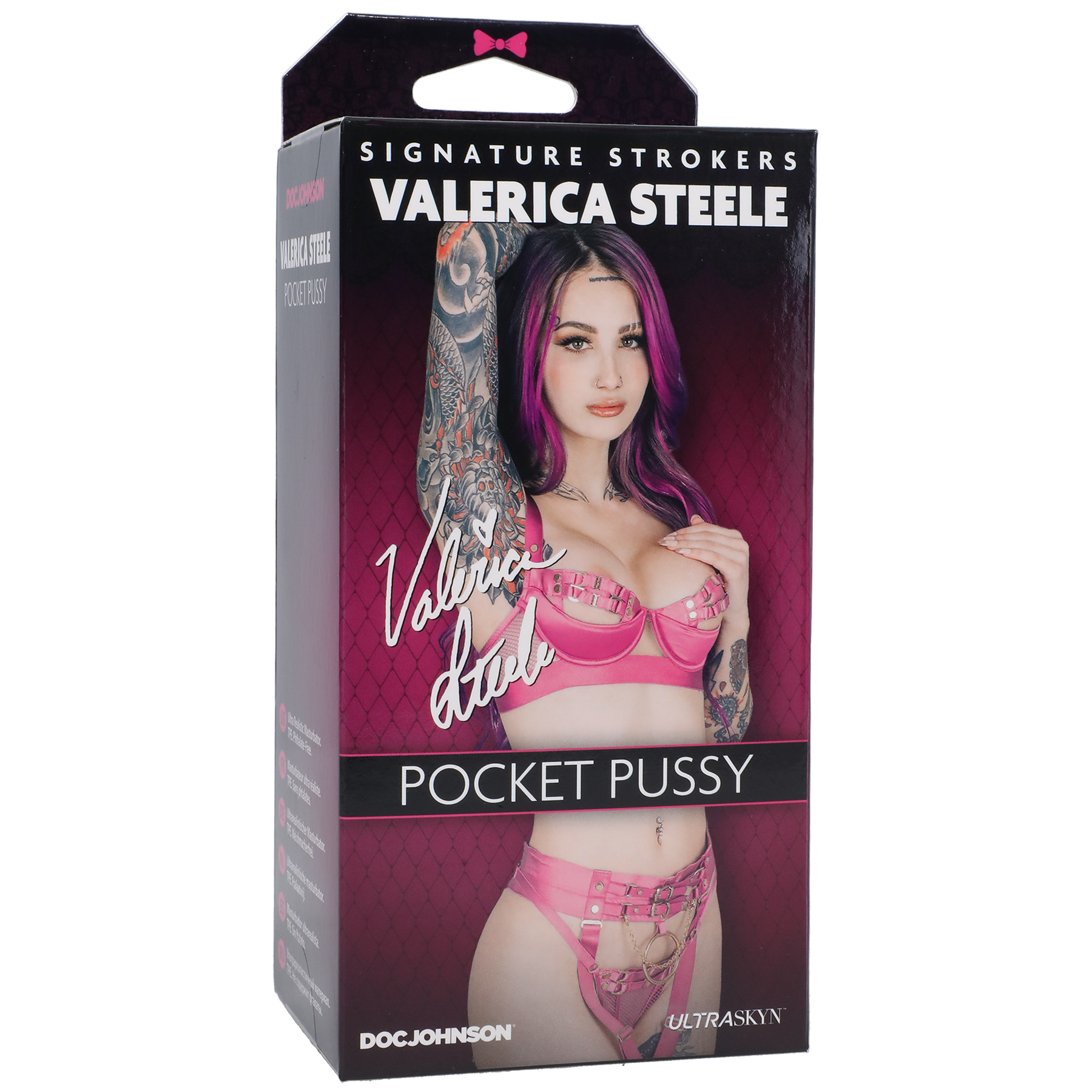 Doc Johnson Signature Strokers Valerica Steele ULTRASKYN Pocket Pussy