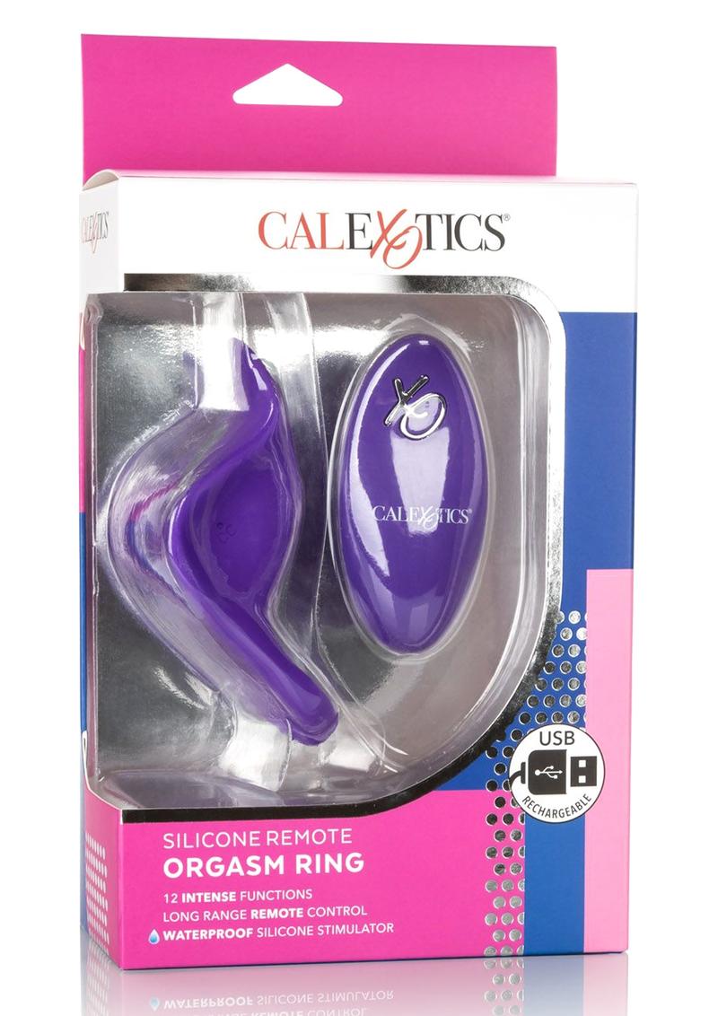 CalExotics Silicone Remote Controlled Rechargeable Orgasm Ring Silicone