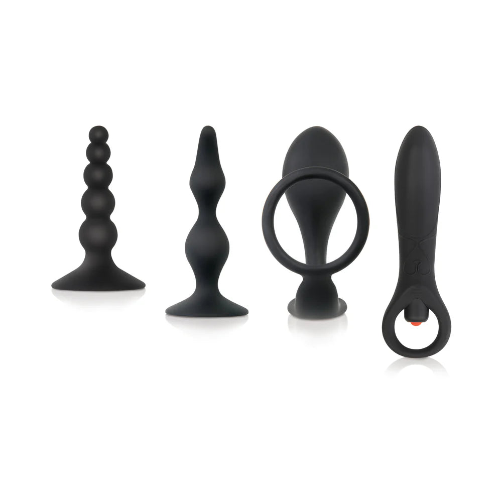 Zero Tolerance Intro To Prostate Kit 4-Piece Anal Play Set With DVD