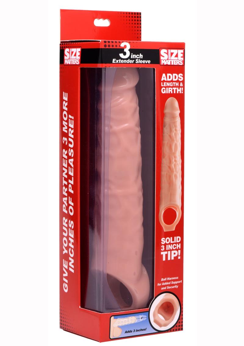 Size Matters Penis Enhancer Sleeve 3in