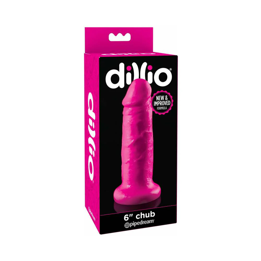 Pipedream Dillio 6 in. Chub Realistic Dildo With Suction Cup