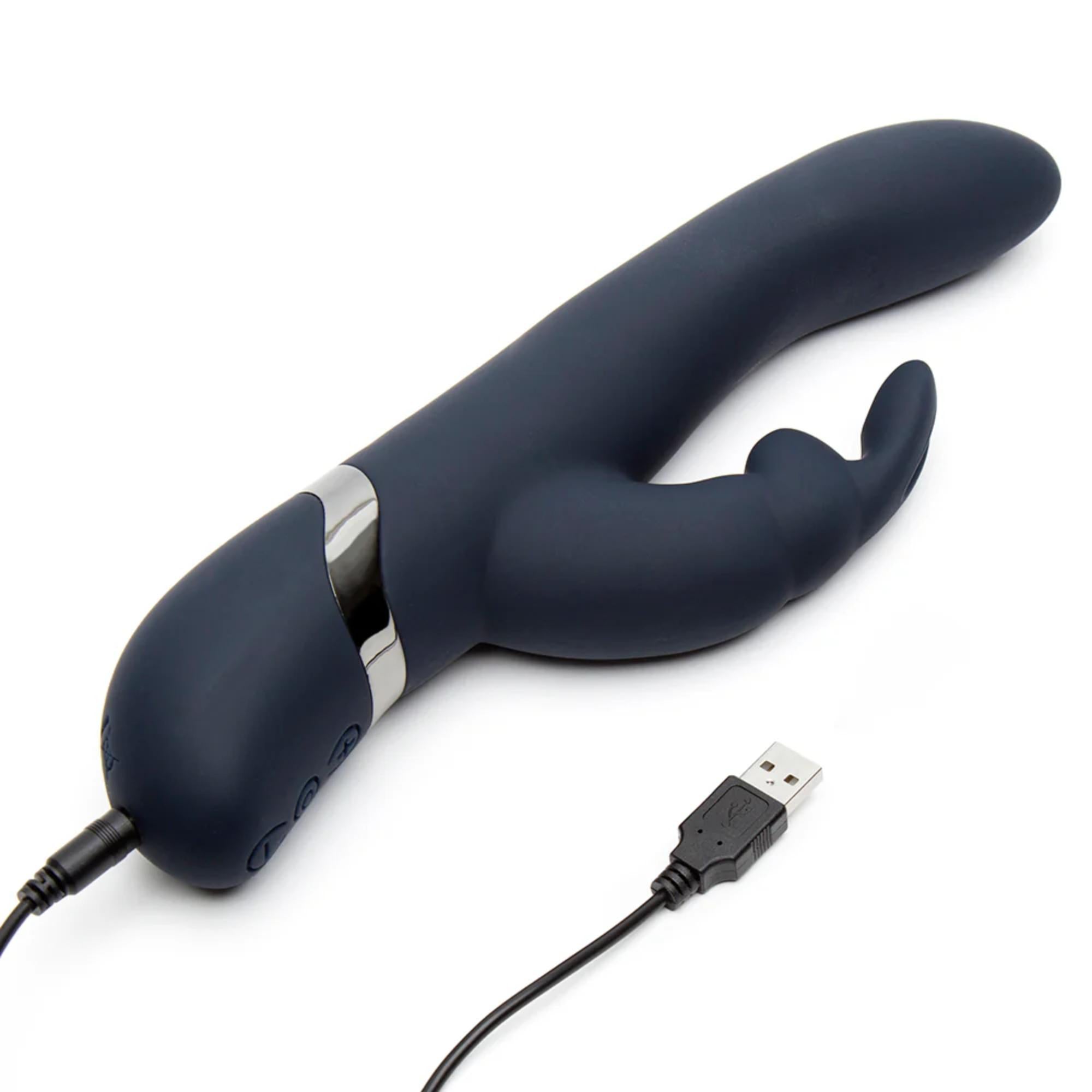 Fifty Shades Darker Oh My Rechargeable Silicone Rabbit Vibrator