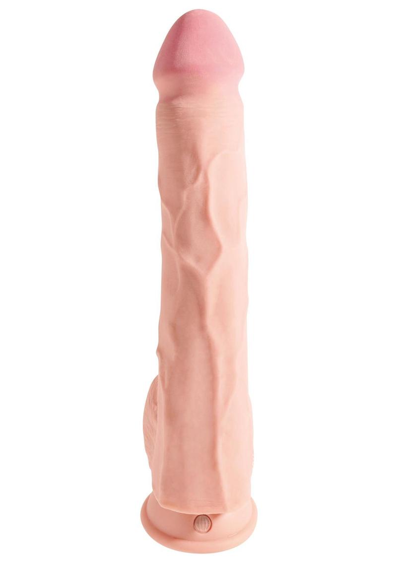 King Cock Plus Triple Density Dildo 12"