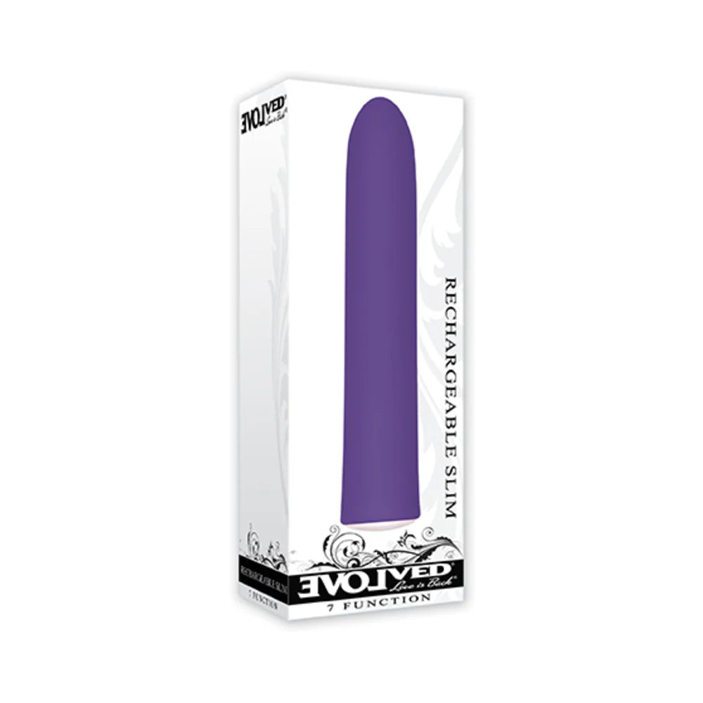 Evolved 7 Function Rechargeable Slim Vibrator