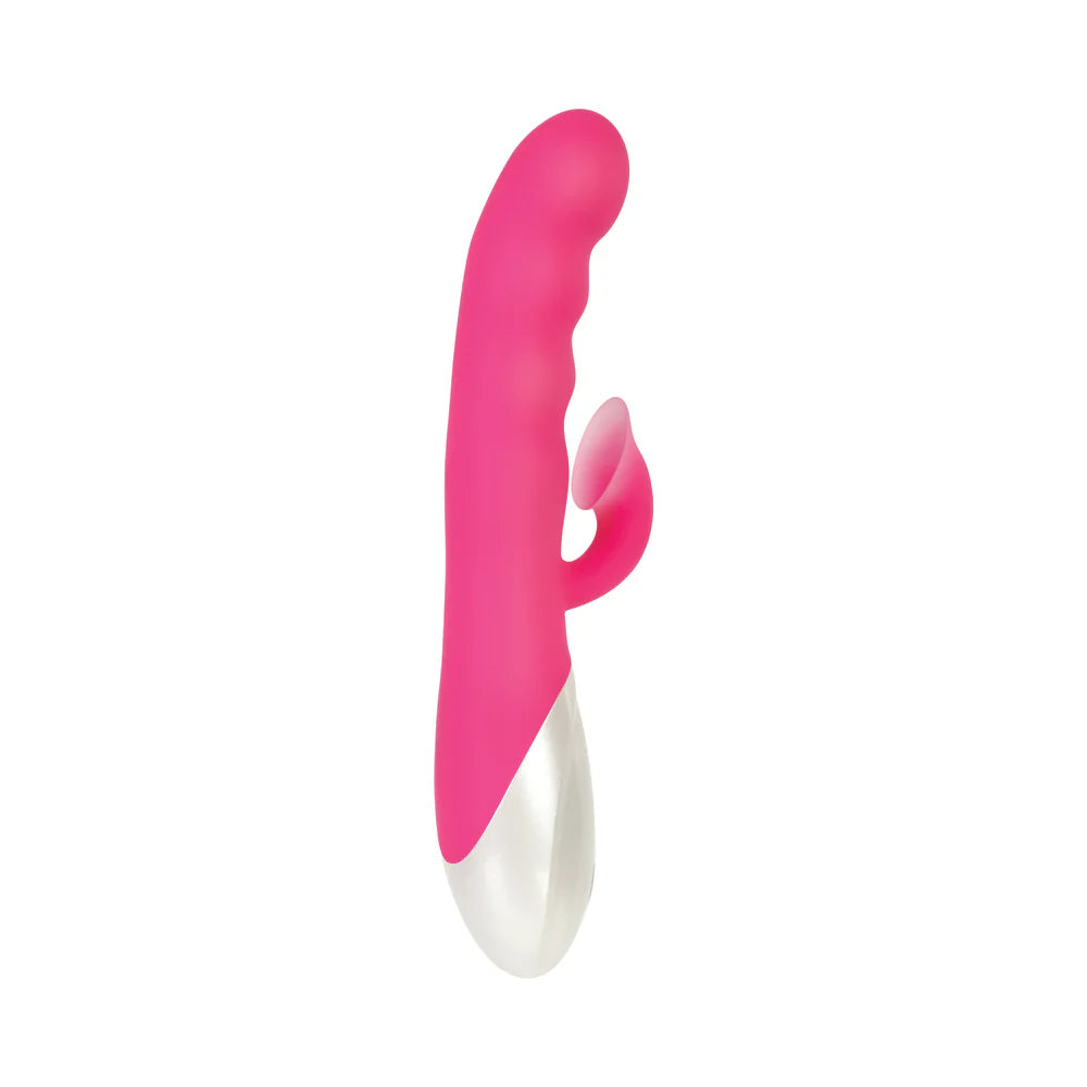 Evolved Instant-O Rechargeable Silicone Dual Stimulator With Clitoral Suction