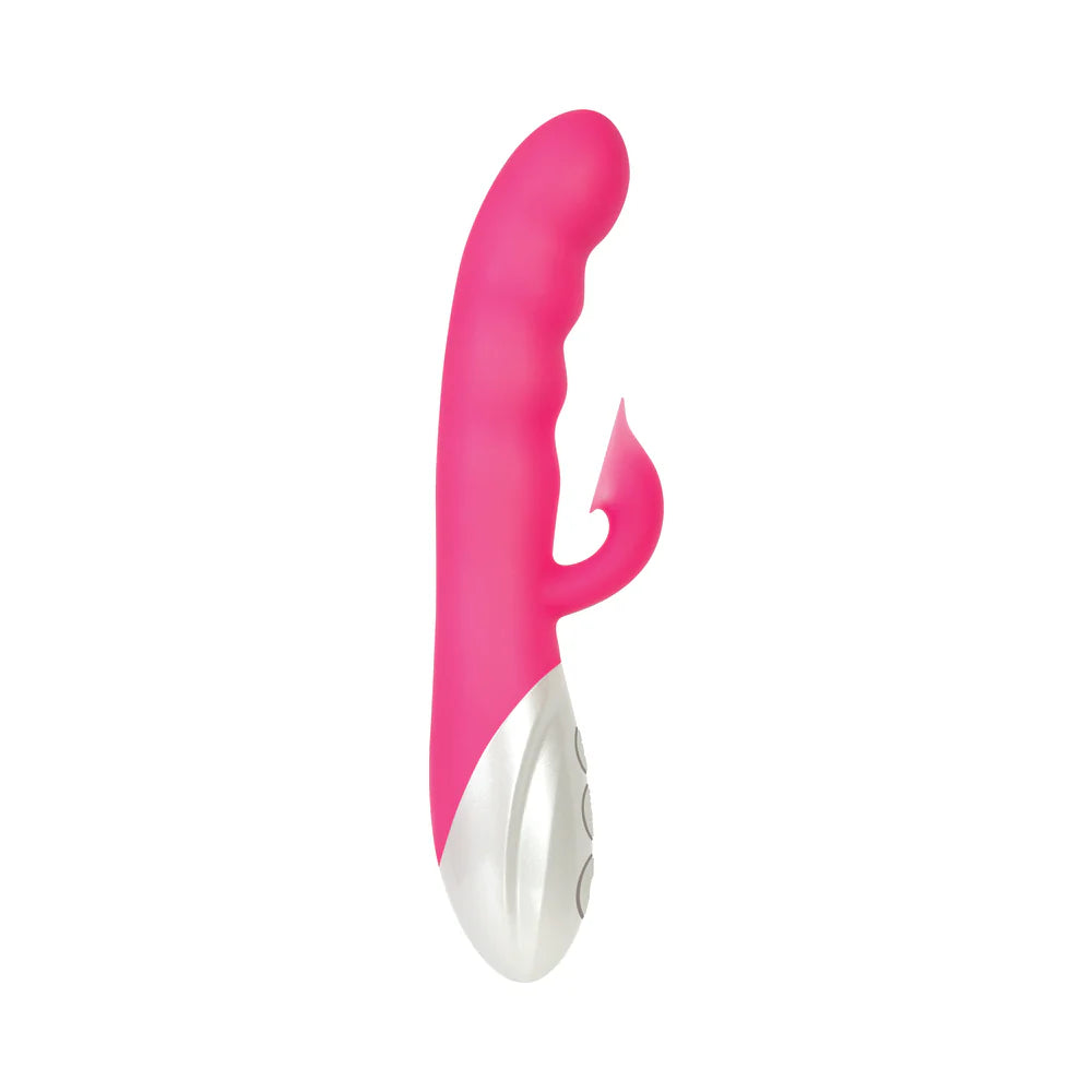 Evolved Instant-O Rechargeable Silicone Dual Stimulator With Clitoral Suction