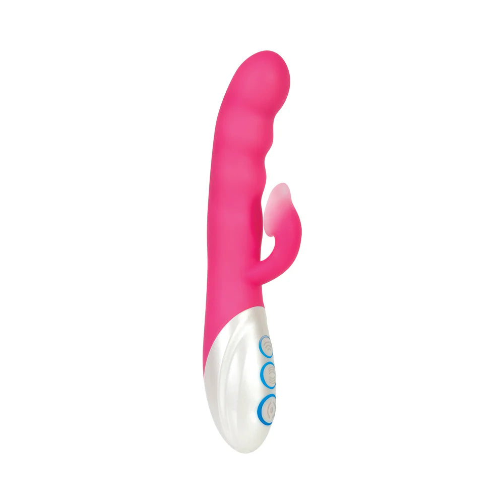 Evolved Instant-O Rechargeable Silicone Dual Stimulator With Clitoral Suction