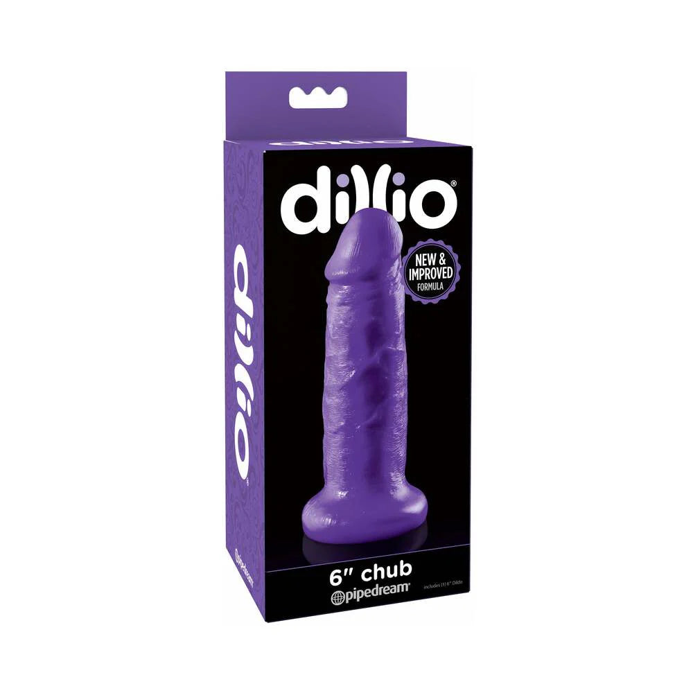 Pipedream Dillio 6 in. Chub Realistic Dildo With Suction Cup