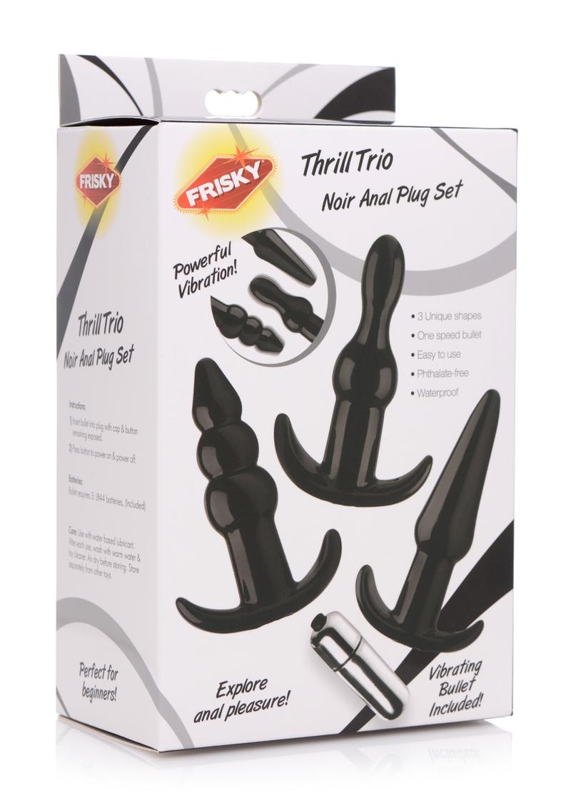 Frisky Thrill Trio Anal Plug Set