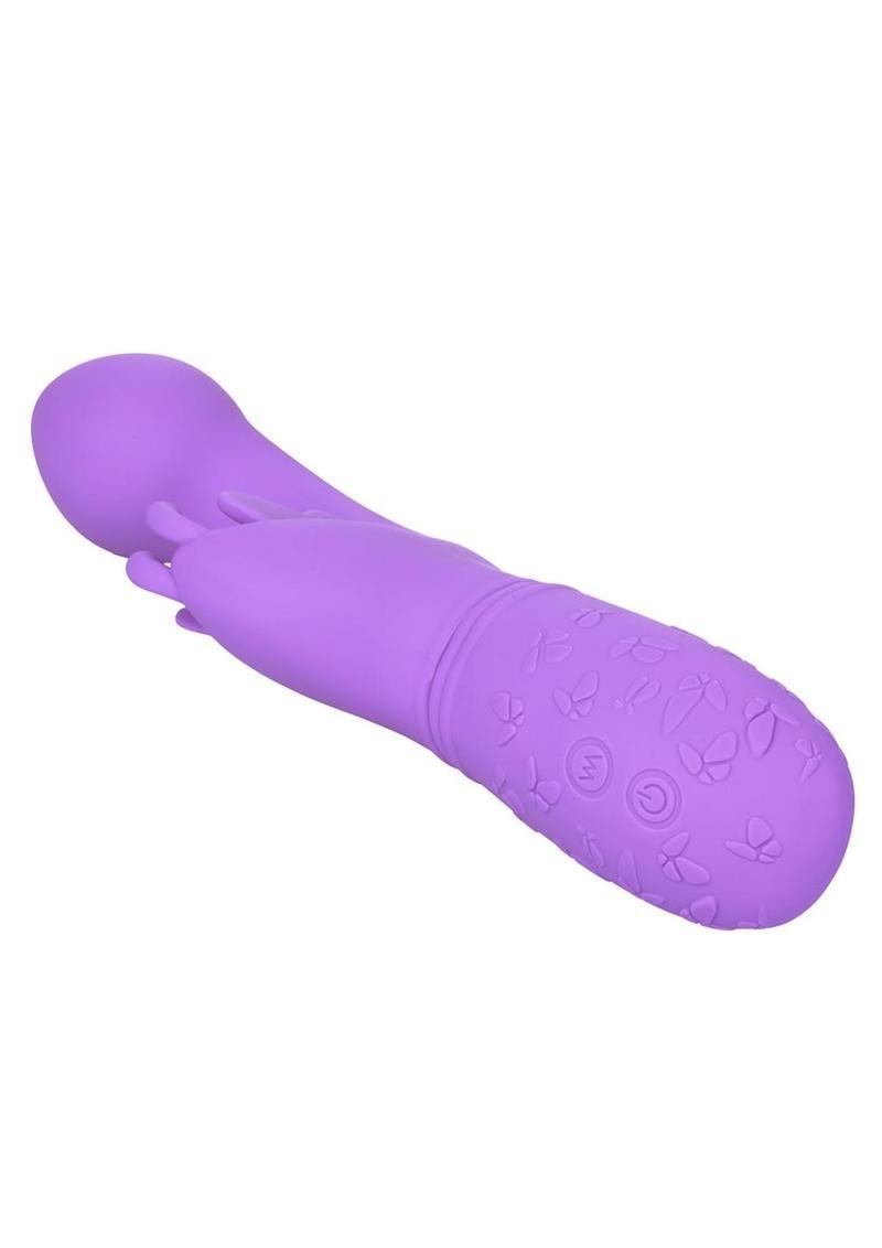 CalExotics Butterfly Kiss Rechargeable Silicone Dual Vibrator