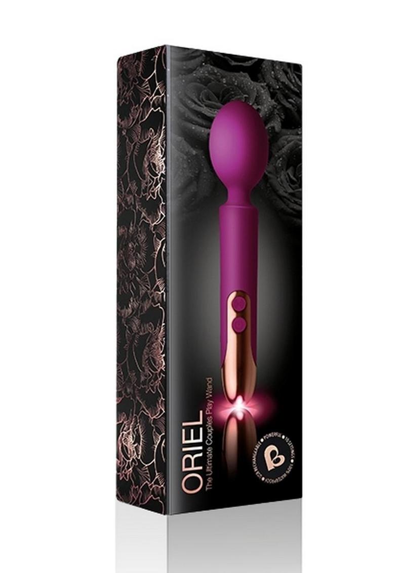 Rocks Off Oriel Silicone Rechargeable Wand Massager