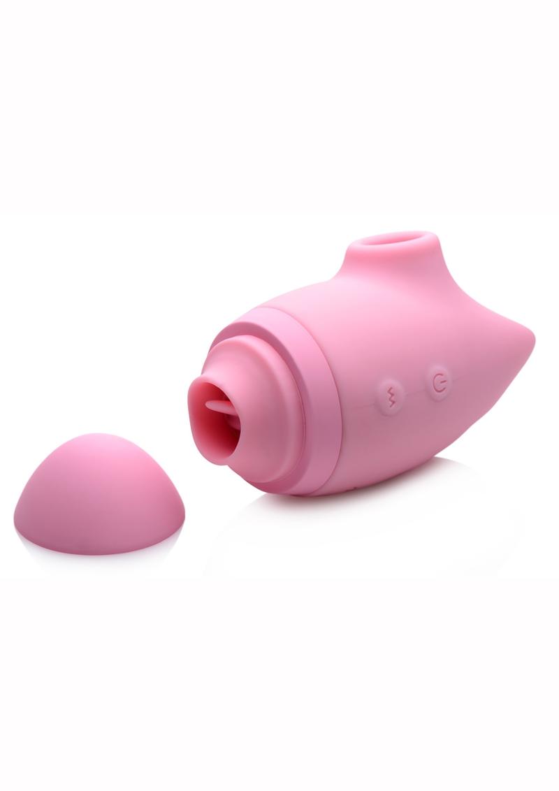 Inmi Shegasm Kitty Licker 5X Silicone Rechargeable Clit Stimulator