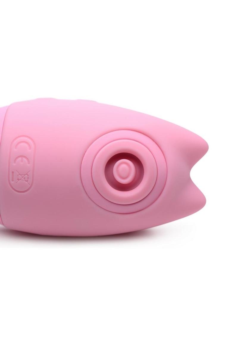 Inmi Shegasm Kitty Licker 5X Silicone Rechargeable Clit Stimulator