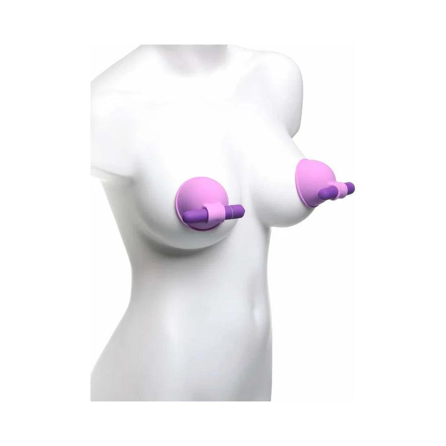 Pipedream Fantasy For Her Silicone Vibrating Breast Suck-Hers