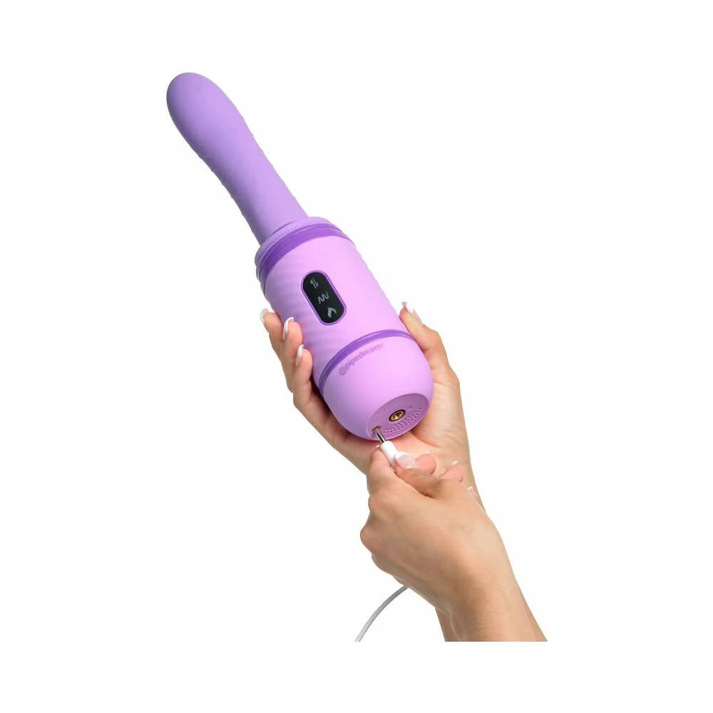 Pipedream Fantasy For Her Love Thrust-Her Rechargeable Silicone Thrusting Vibrator