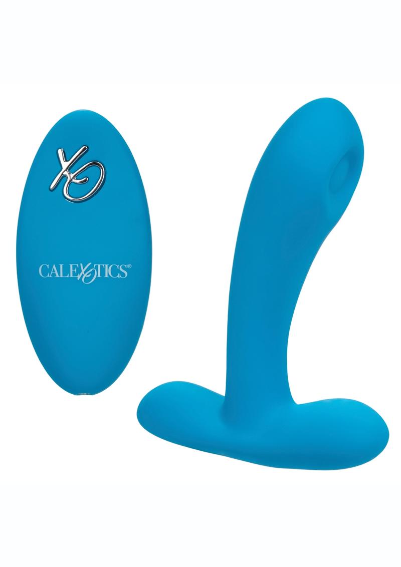 CalExotics Silicone Remote Pulsing Pleaser Rechargeable Vibrator with Remote Control