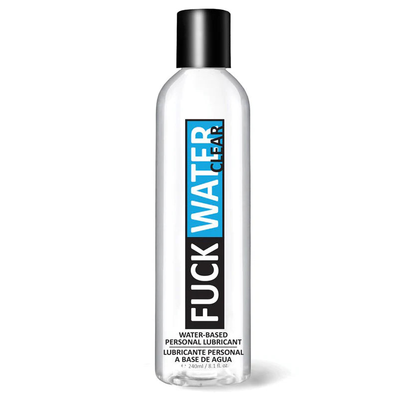 Fuck Water Clear Water Based Lubricant