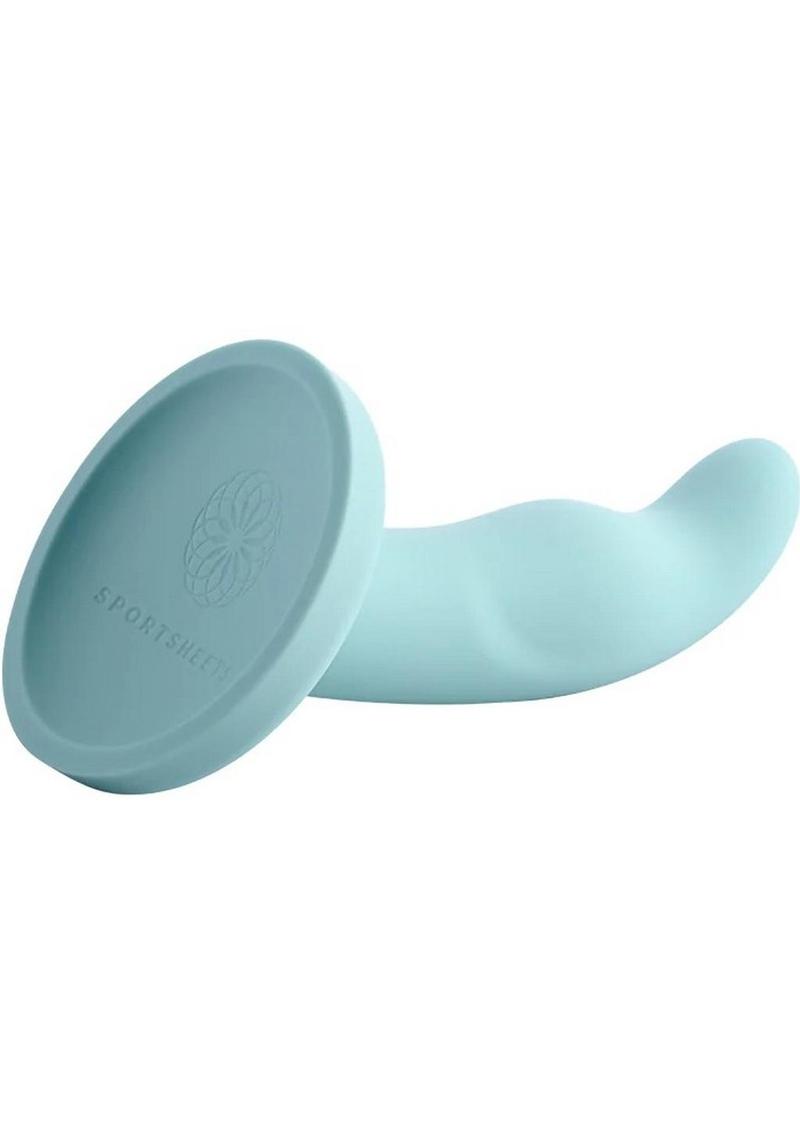 Sportsheets Merge Collection Ryplie 6 in. Silicone G-Spot Dildo with Suction Cup