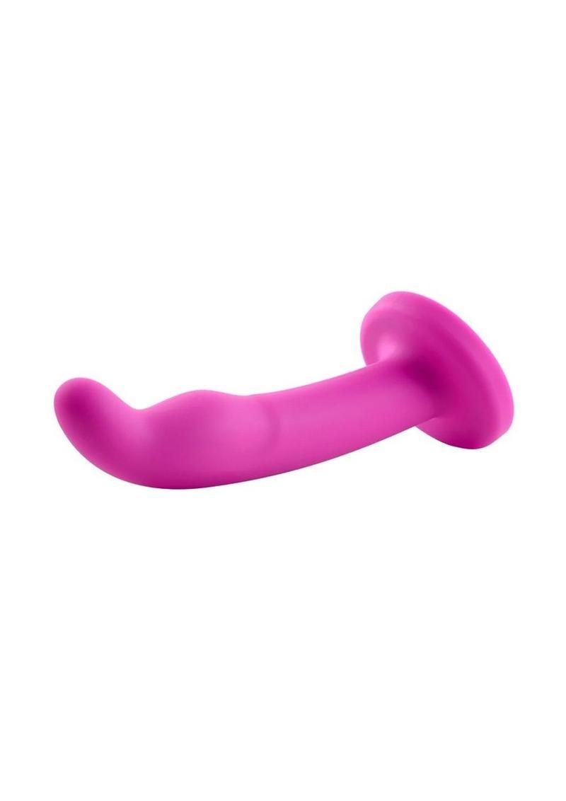 Sportsheets Merge Collection Tana 8 in. Silicone G-Spot Dildo with Suction Cup Pink