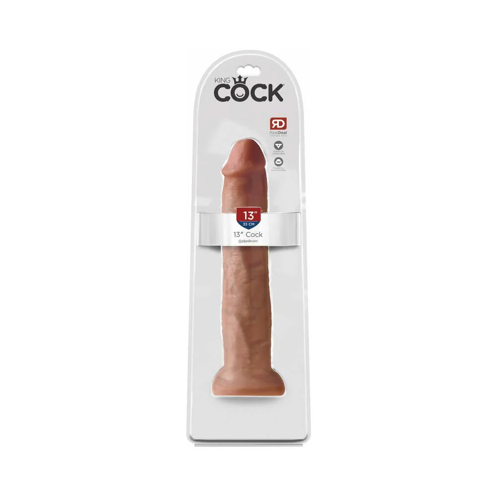 Pipedream King Cock 13 in. Cock Realistic Dildo With Suction Cup