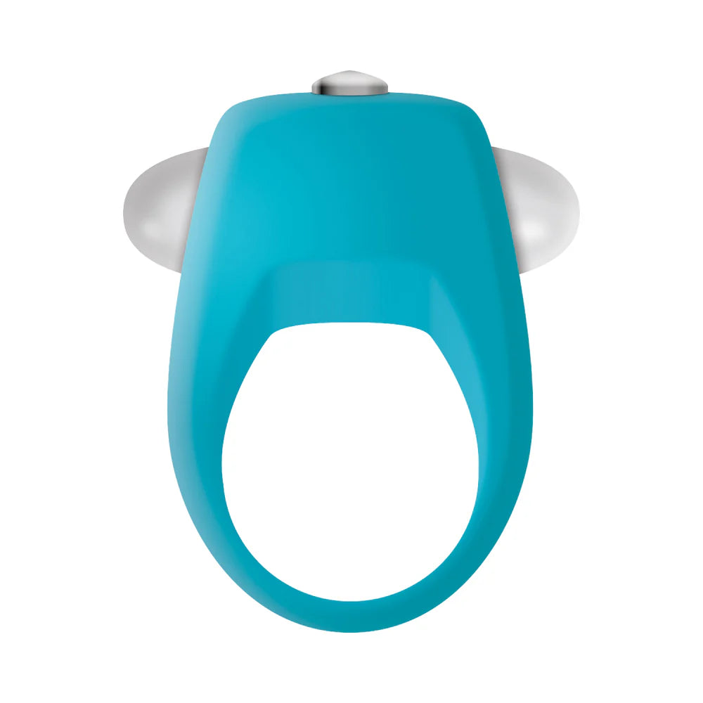 Zero Tolerance Teal Tickler Single-Speed Vibrating Silicone Cockring