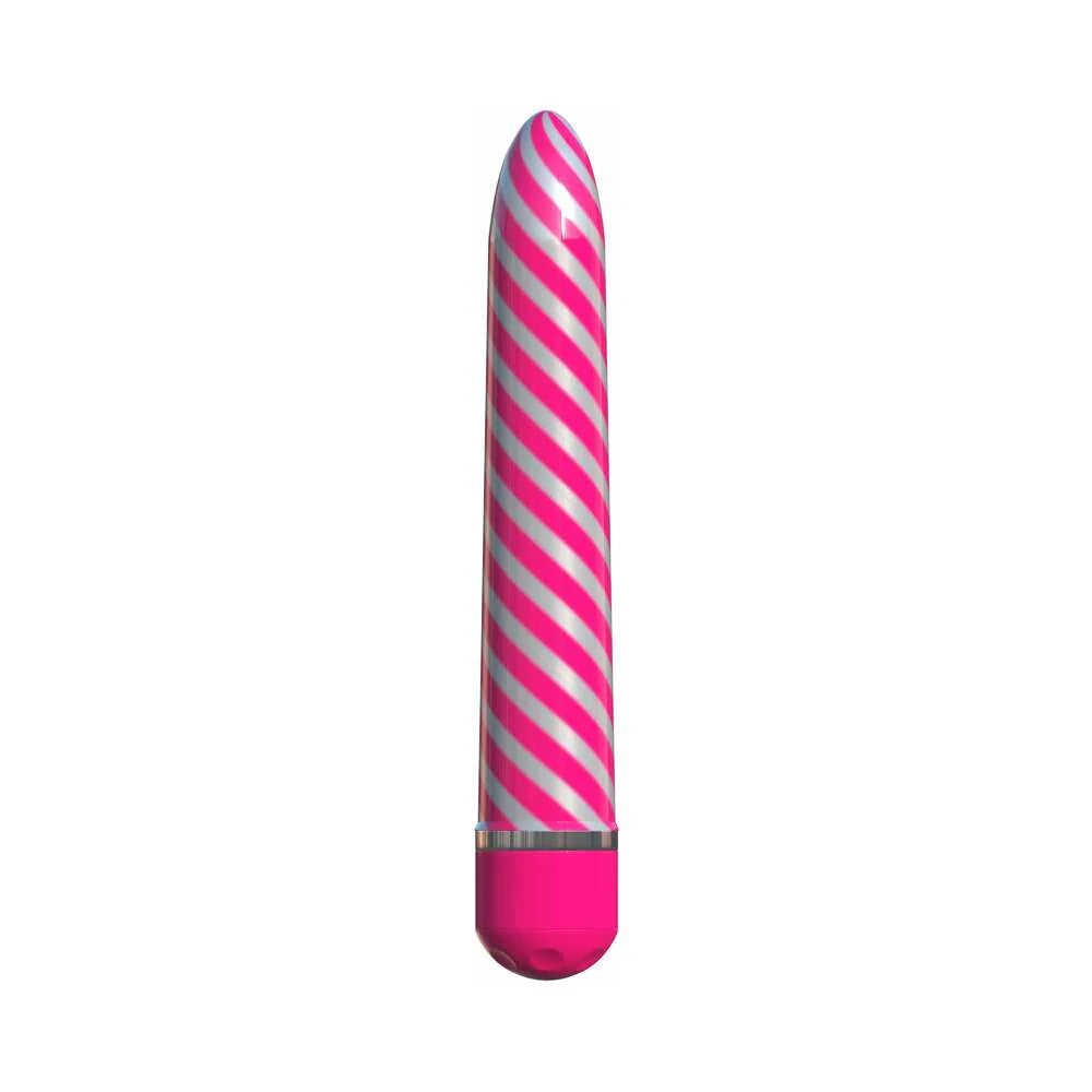 Pipedream Classix Sweet Swirl 8 in. Slimline Vibrator