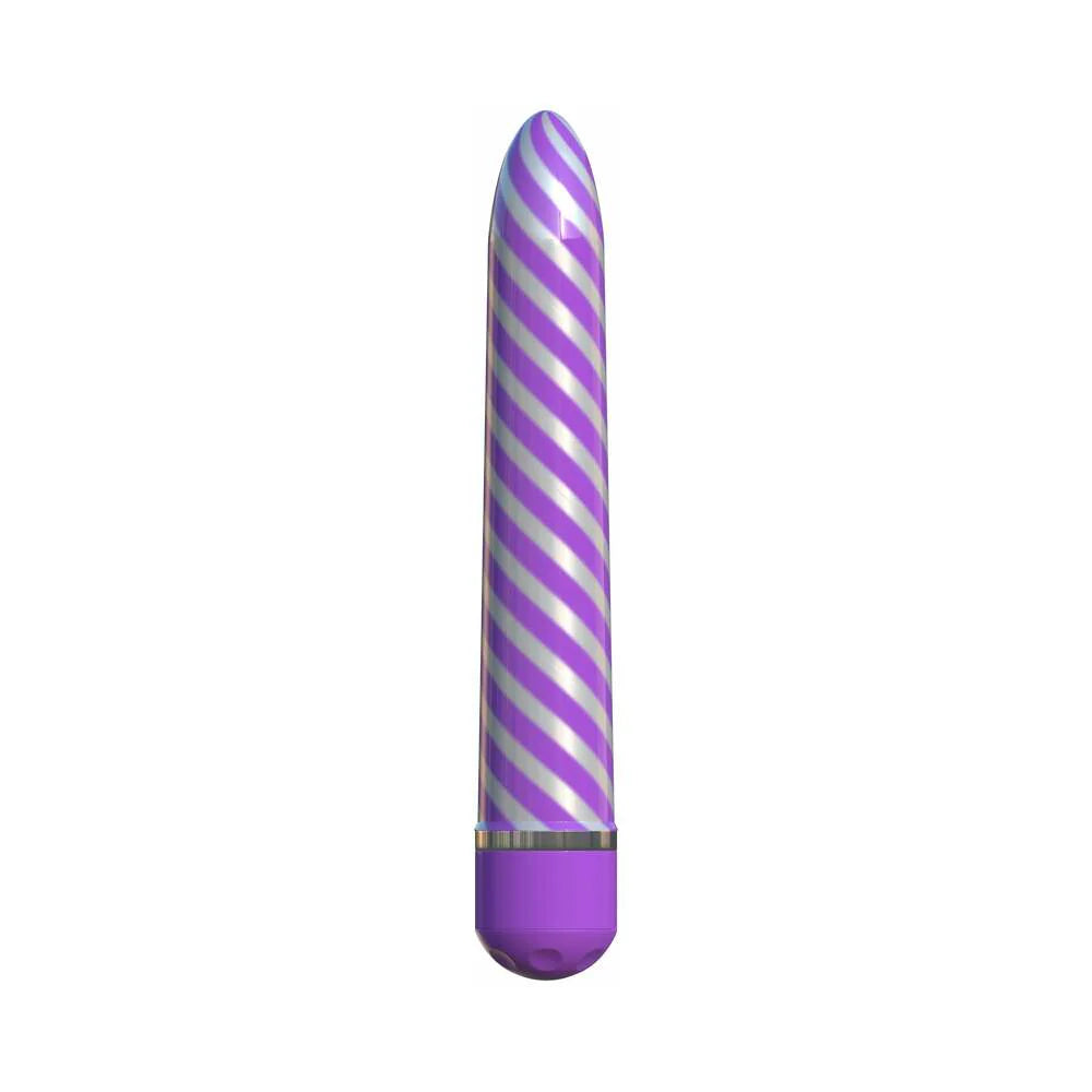 Pipedream Classix Sweet Swirl 8 in. Slimline Vibrator