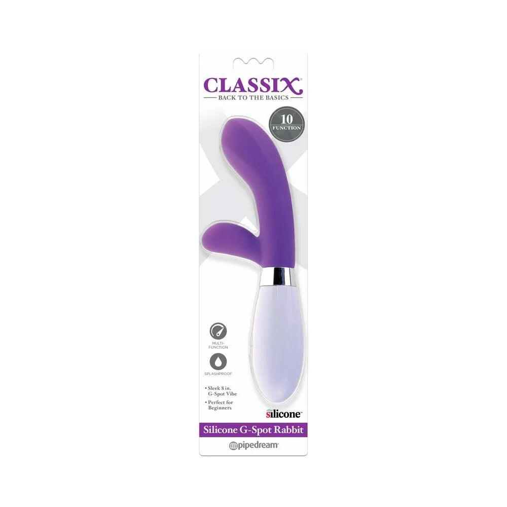 Pipedream Classix Silicone G-Spot Rabbit Vibrator